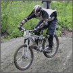 JS earning a respectable 7th place in the Pro Joyride Bikercross in Sun Peaks resort.
