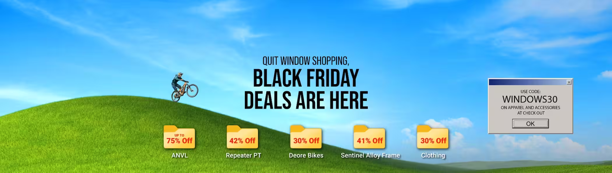 Black Friday Bikes On Sale Now!