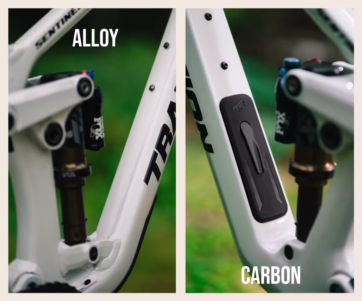 Sentinel Carbon and Aluminum Frame Options