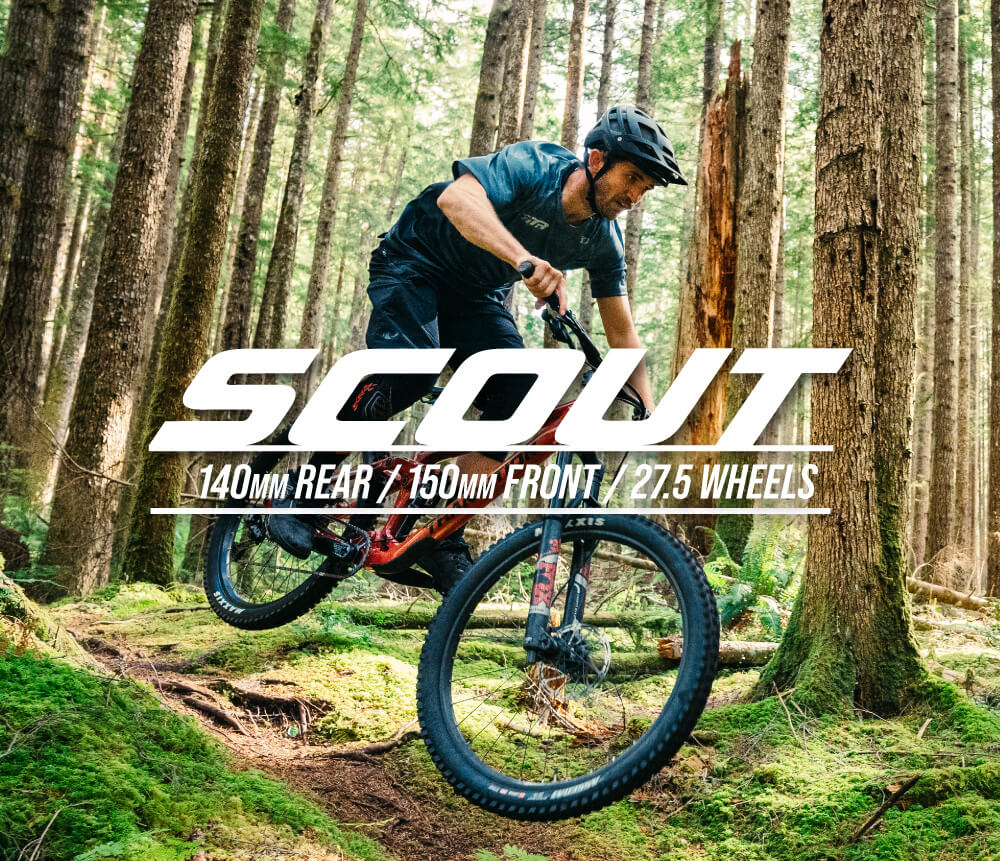140mm full suspension bike